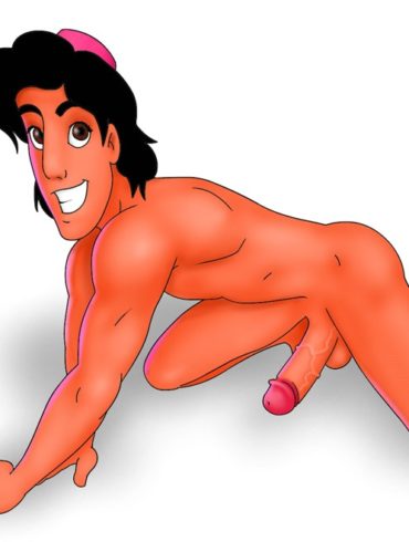 Horny Hunk Aladdin Shows His Dick