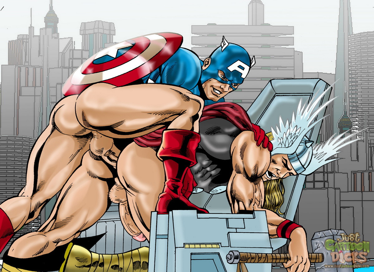 Captain america and thor gay nackt