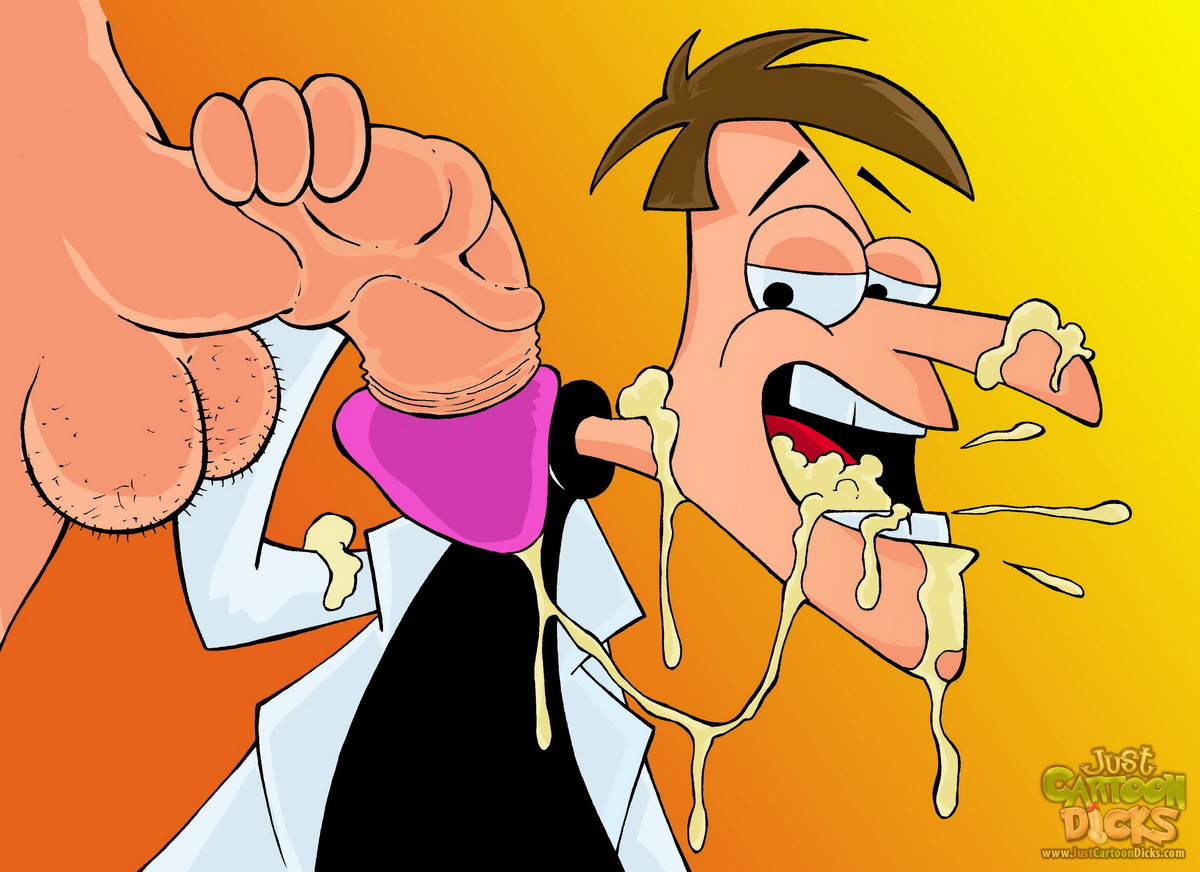 Dr. Heinz Doofenshmirtz loves cum in mouth