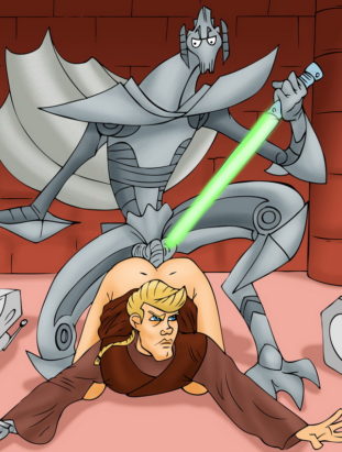 Anakin Skywalker Banged in the Ass by General Grievous