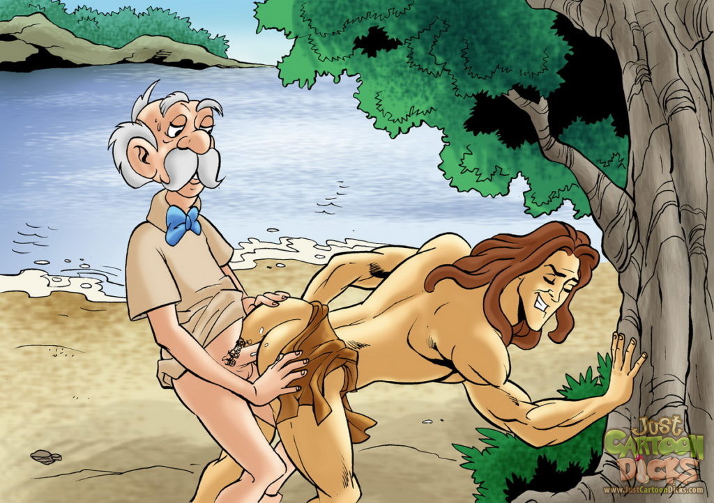 Archimedes Porter Penetrates Tarzan in the Jungle