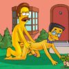 Ned Flanders gay porn cartoon