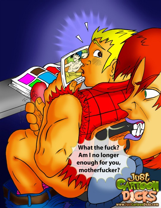 sex-hungry gay Coop from Megas XLR