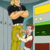 Brock Samson forces Dean Venture to blow him